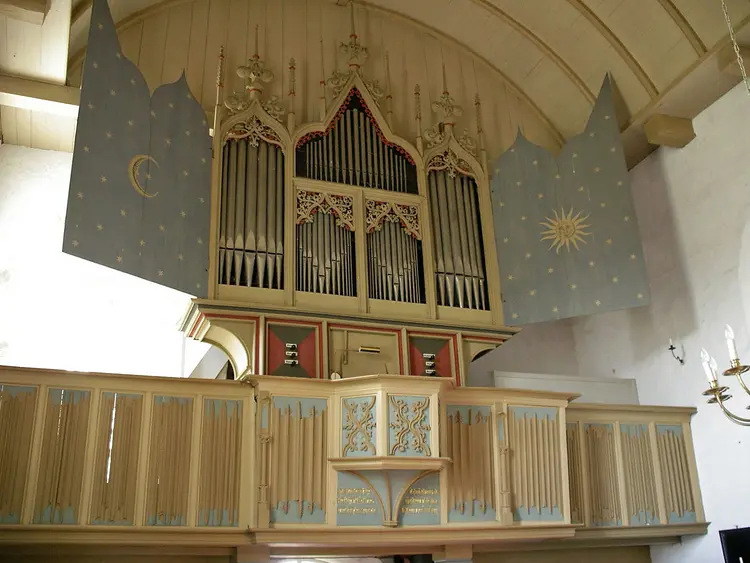 Orgel in Rysum, Ostfriesland