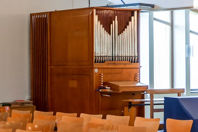 Orgel in der Paul-Schneider-Gemeinde in Lankwitz (Foto: Klaus Böse)