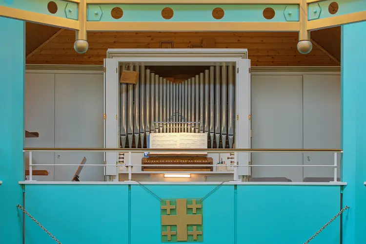 Orgel in der Johann-Sebastian-Bach-Kirche (Foto: Klaus Böse)