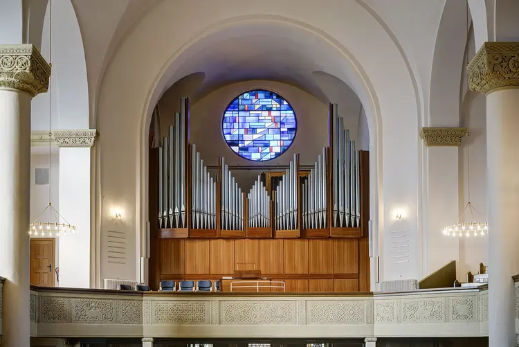 Orgel in der Lukas-Kirche in Berlin-Steglitz (Foto: Klaus Böse)