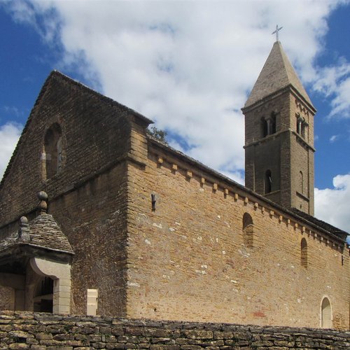 Taizé - Außenansicht Church of Saint Mary Magdalene 