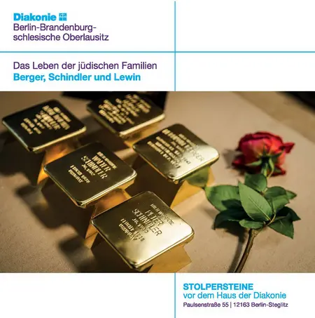 Deckblatt der Publikation „Das Leben der jüdischen Familien Berger, Schindler und Lewin“