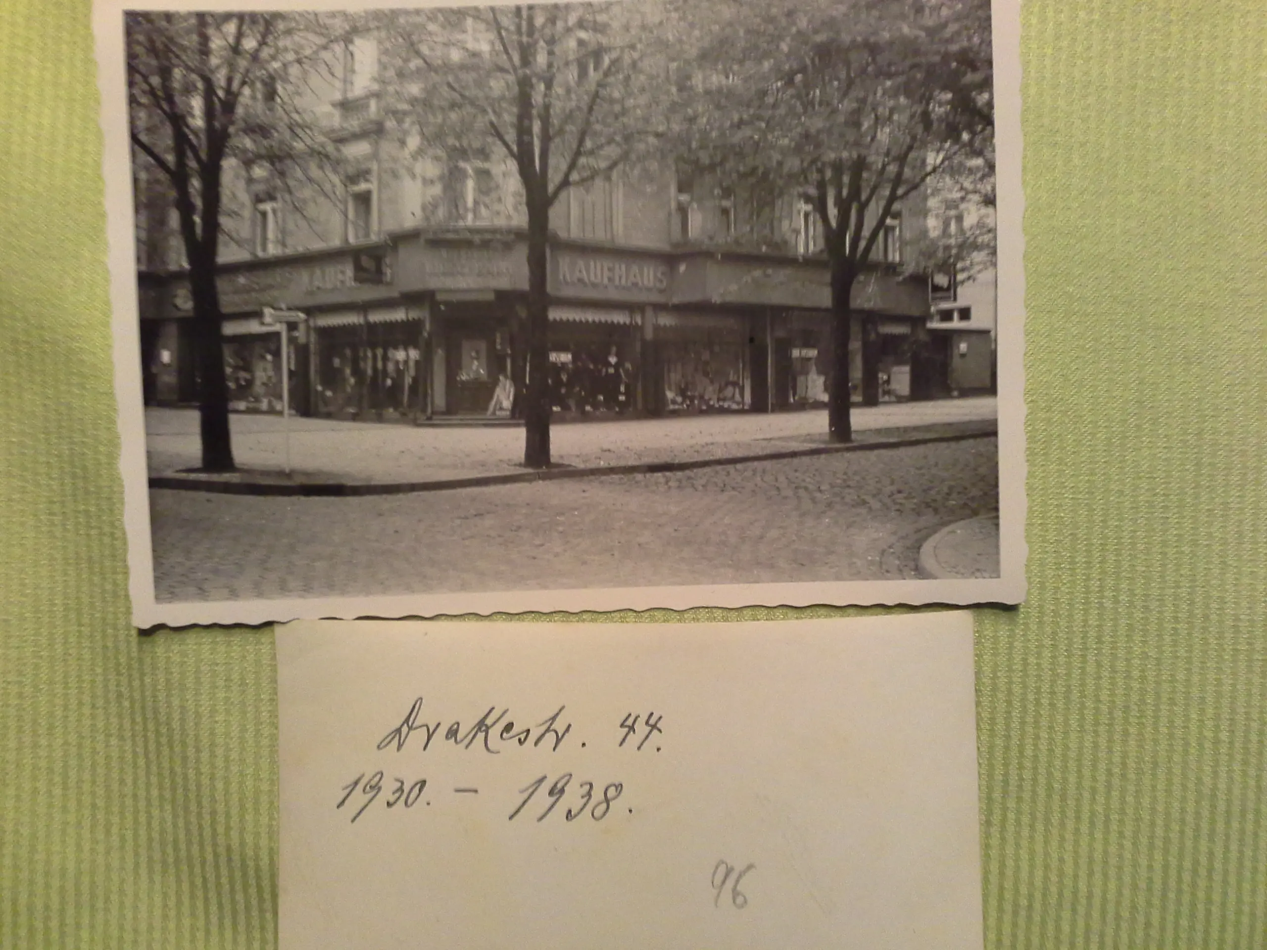 Kaufhaus Kirschbaum 1930-1938