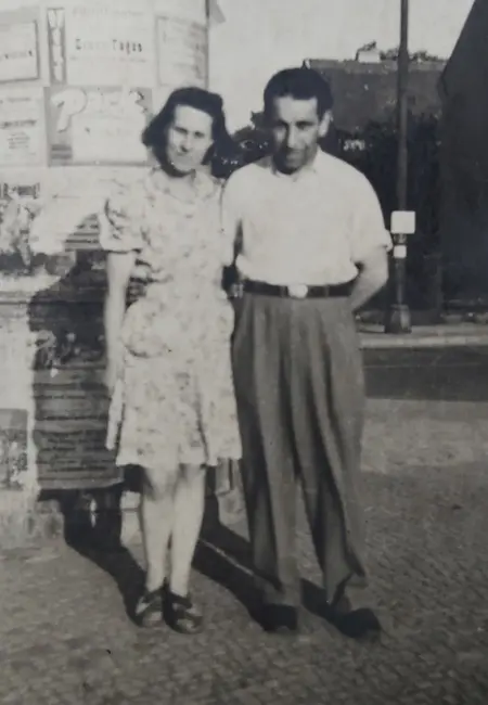 Rudi und Herta Hirschmann in den 1940er-Jahren