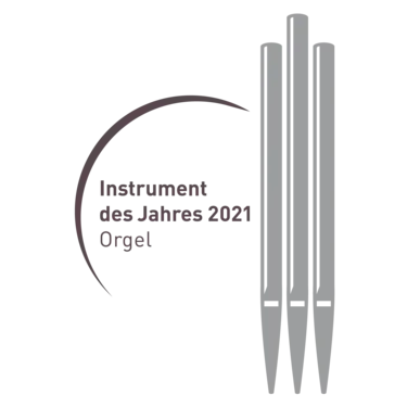 Logo: Instrument des Jahres 2021 - Orgel