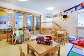 Blick in einen Gruppenraum der Markus-Kita