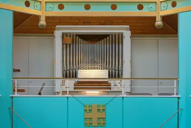 Orgel in der Johann-Sebastian-Bach-Kirche