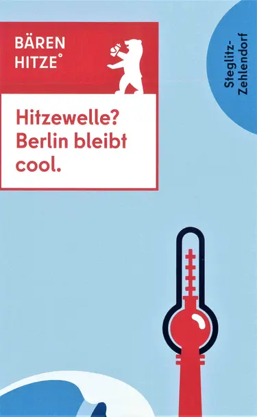 Flyer: Bärenhitze: Hitzewelle? Berlin bleibt cool