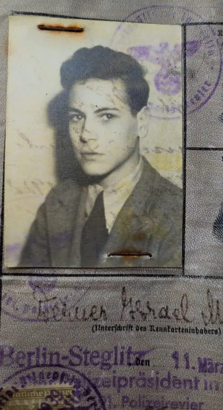 Werner Mosler im Jahre 1939 (Foto: Privatbesitz)